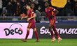 Manu Kone of A.S. Roma celebrates after scoring the goal of 1-0 during the 20th day of the...