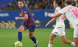 Alexia Putellas plays during the match between FC Barcelona Women and Madrid CFF, correspo...
