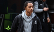 Cruz Ibeh of Middlesbrough arrives at Craven Cottage for the Emirates FA Cup Third Round m...