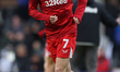 Hayden Hackney of Middlesbrough warms up prior to the Emirates FA Cup Third Round match be...