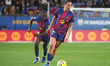 Kika Nazareth and Aisha Camara play during the match between FC Barcelona Women and Madrid...
