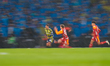 Mert Mulduer of Fenerbahce is in action during the Super Cup final between Galatasaray and...