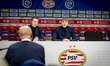 PSV Eindhoven midfielder Nicolas Verkooijen attends the press conference after the match b...