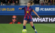 Alexia Putellas plays during the match between FC Barcelona Women and Madrid CFF, correspo...
