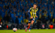 Mert Mulduer of Fenerbahce is in action during the Super Cup final between Galatasaray and...
