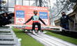Muhammed Ali Bedir of Turkey competes during the FIS Ski Jumping World Cup in Zakopane, Po...