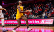MIR MCLEAN (10) of the Maryland Terrapins goes up for a layup during an NCAA women's baske...