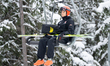 Karl Geiger of Germany competes during the FIS Ski Jumping World Cup in Zakopane, Poland,...