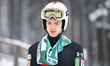 Zak Mogel of Slovenia competes during the FIS Ski Jumping World Cup in Zakopane, Poland, o...