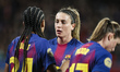 Alexia Putellas of FC Barcelona plays during the Liga F Moeve match between FC Barcelona F...