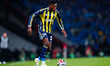 Anthony Musaba of Fenerbahce is in action during the Super Cup final between Galatasaray a...
