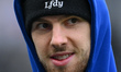 Anton Stach of Leeds United plays during the Emirates FA Cup Third Round match between Der...