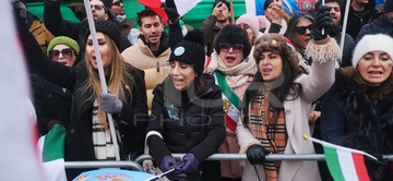 Gallery cover photo: Iranians In London In Solidarity With Iran Protesters At The Iranian Embassy In London