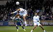 SC Telstar defender Adil Lechkar plays during the match SC Telstar vs AFC Ajax Amsterdam a...