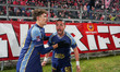 Alessio Nepi of AC Perugia Calcio celebrates after scoring to make it 1-1 during the match...