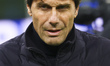 Antonio Conte is in action during the Serie A match between FC Internazionale and SSC Napo...