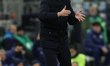Inter's coach Cristian Chivu reacts during the Serie A match between FC Internazionale and...