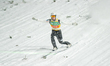 Domen Prevc of Slovenia competes during the FIS Ski Jumping World Cup in Zakopane, Poland,...