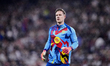 Marc-Andre ter Stegen goalkeeper of Barcelona and Germany during the warm-up before the Sp...