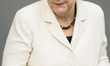 German Chancellor Angela Merkel is pictured during a plenary session at Bundestag ahead of...