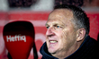 FC Twente trainer John van den Brom is present during the match between FC Utrecht and FC...