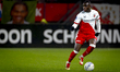 FC Utrecht forward Yoann Cathline plays during the match between FC Utrecht and FC Twente...