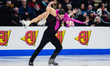Ioulia Chtchetinina and Michal Wozniak of Poland compete in the Pairs Short Program during...
