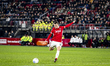 AZ Alkmaar midfielder Peer Koopmeiners plays during the match between AZ Alkmaar and AFC A...