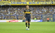 Leandro Paredes of Boca Juniors smiles during a friendly match between Boca Juniors and Mi...