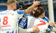 Oliver Braude of SC Heerenveen celebrates after scoring the goal during the match SC Heere...