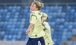 Issy Hobson of Everton celebrates the goal during the Adobe Women's FA Cup Fourth Round ma...