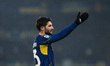 Roberto Gagliardini of Hellas Verona FC is in action during the Serie A football match bet...