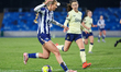 Rhianne Oakley of West Bromwich Albion is in action with the ball during the FA Cup Fourth...