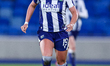 Monique Robinson of West Bromwich Albion races forward with the ball during the Adobe Wome...