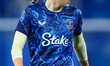 Issy Hobson of Everton warms up during the Adobe Women's FA Cup Fourth Round match between...