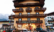 A general view of the Hotel de la Poste in Corso Italia in Cortina d'Ampezzo, Italy, on Ja...