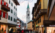 A general view of Corso Italia in Cortina d'Ampezzo, Italy, on January 15, 2026 