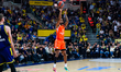 Jean Montero, #8 of Valencia Basket, plays during the EuroLeague Regular Season Round 22 m...