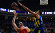 Nathan Reuvers, #3 of Valencia Basket, plays during the EuroLeague Regular Season Round 22...