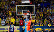 Nathan Reuvers, #3 of Valencia Basket, plays during the EuroLeague Regular Season Round 22...
