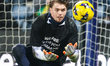 Josh Griffiths of West Bromwich Albion warms up during the Sky Bet Championship match betw...