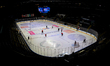 The Motorpoint Arena is prepared before the HC Torpedo vs. Angers 2026 IIHF Continental Cu...