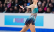 Lara Naki Gutmann of Italy competes in the Women's Free Skating during the ISU European Fi...
