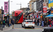 Crowds of people visit the Camden Market area, a collection of interconnected retail marke...