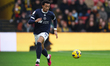 Femi Azeez of Millwall is in action during the Sky Bet Championship match between Watford...