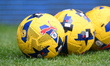 Close up of Puma footballs with the EFL Sky Bet Logo during the Sky Bet League 1 match bet...