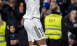 Kylian Mbappe of Real Madrid celebrates his goal during the LaLiga EA Sports football matc...