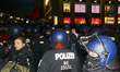 Police arrest individuals at a Pro-Palestine demonstration in Leipzig, Saxony, on January...
