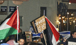 A pro-Palestine demonstration and a pro-Israel protest take place in Leipzig, Saxony, on J...