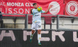 Gabriele Bracaglia participates in the match between AC Monza and Frosinone Calcio, Serie...